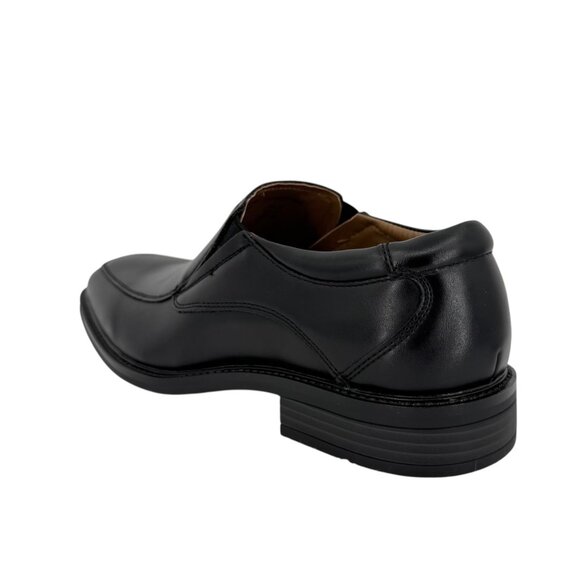 George Men's Dominic Black Faux Leather Comfort Slip-On Loafer Shoes Sz 8.5 NWOB - Picture 9 of 12